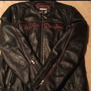 Women's Harley Davidson Leather Jacket size large